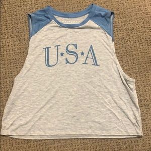 Size S USA muscle tee